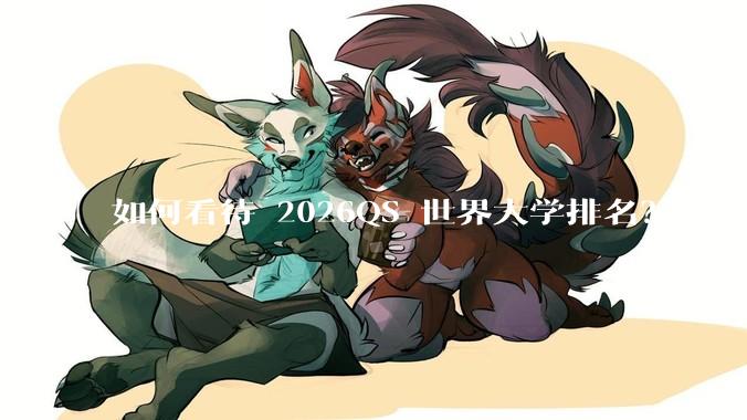 如何看待 2026QS 世界大学排名？